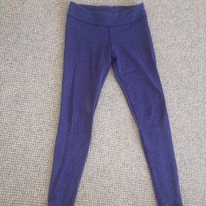 Ivivva cozy marled purple leggings